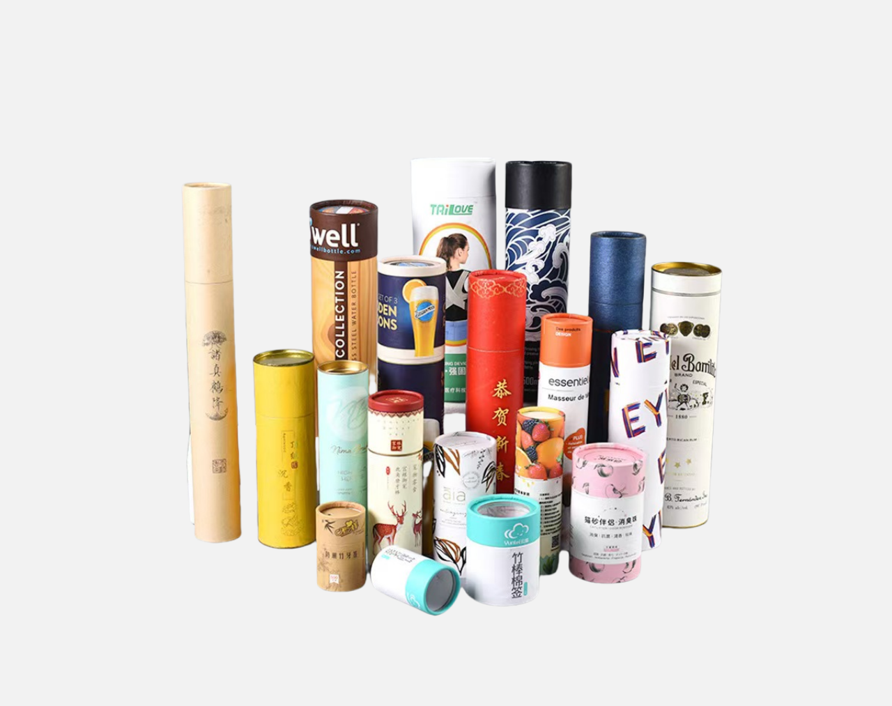 紙チューブ包装