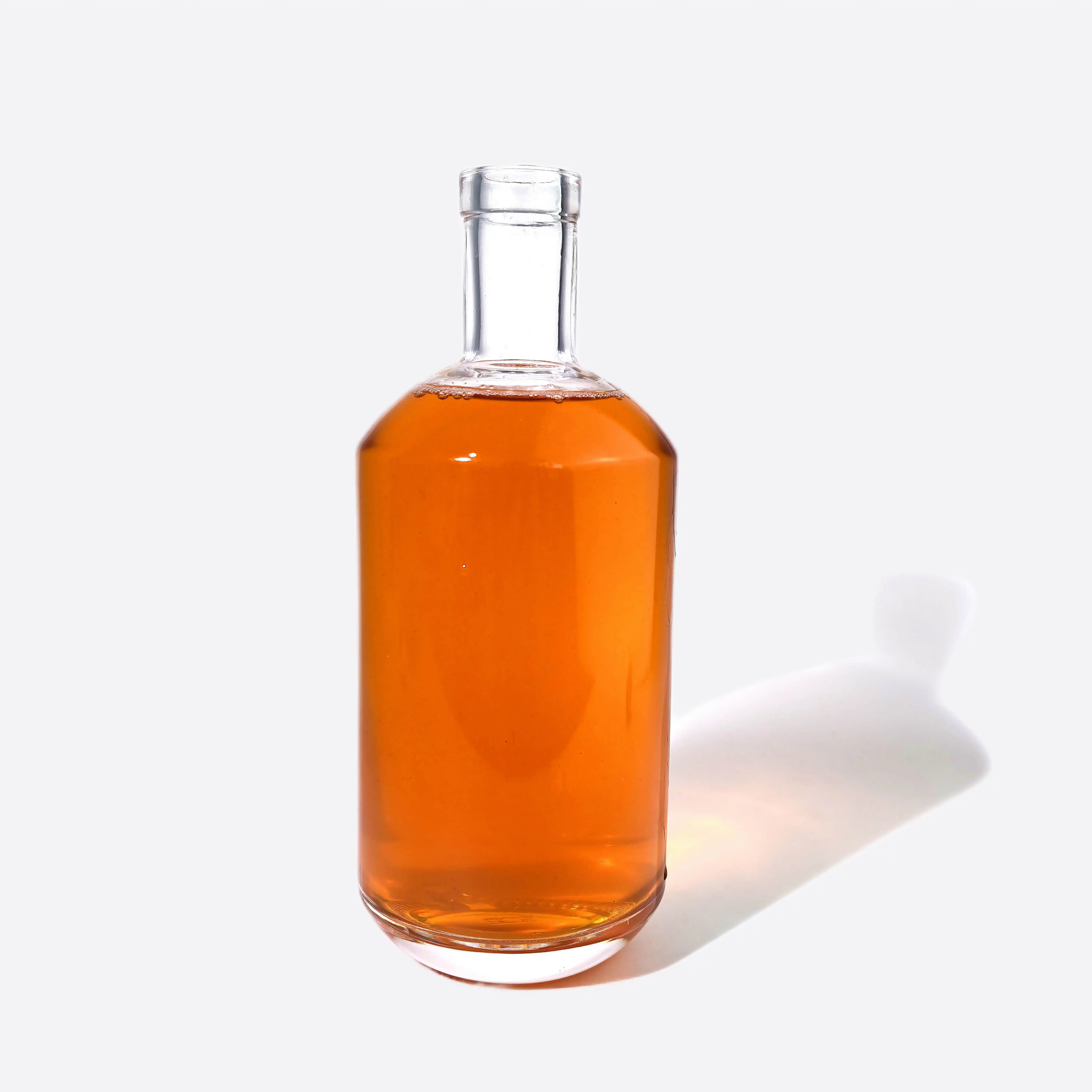 750mlテキーラ・メスカル・ウイスキー用ガラスボトル