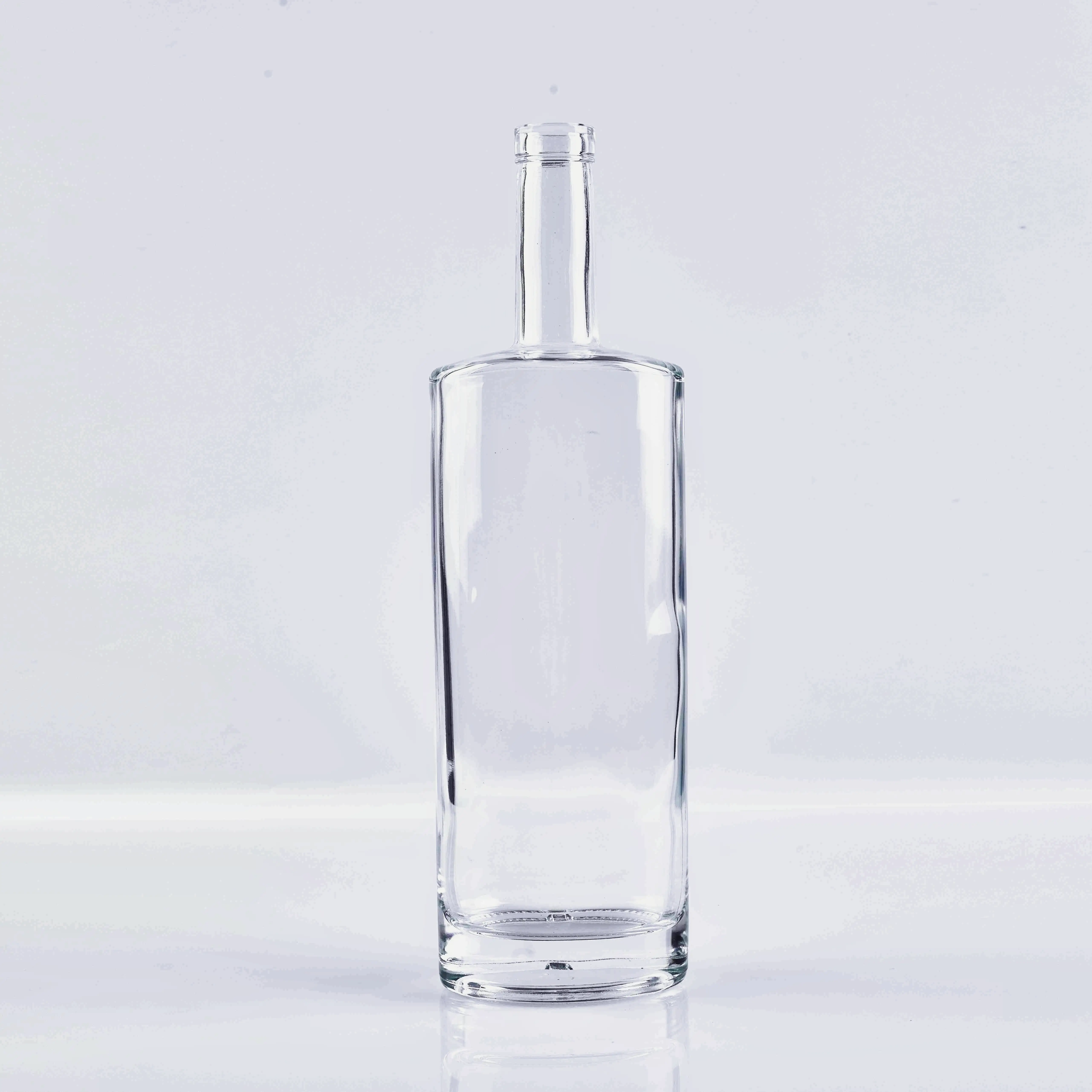 750ml楕円形ガラスボトル