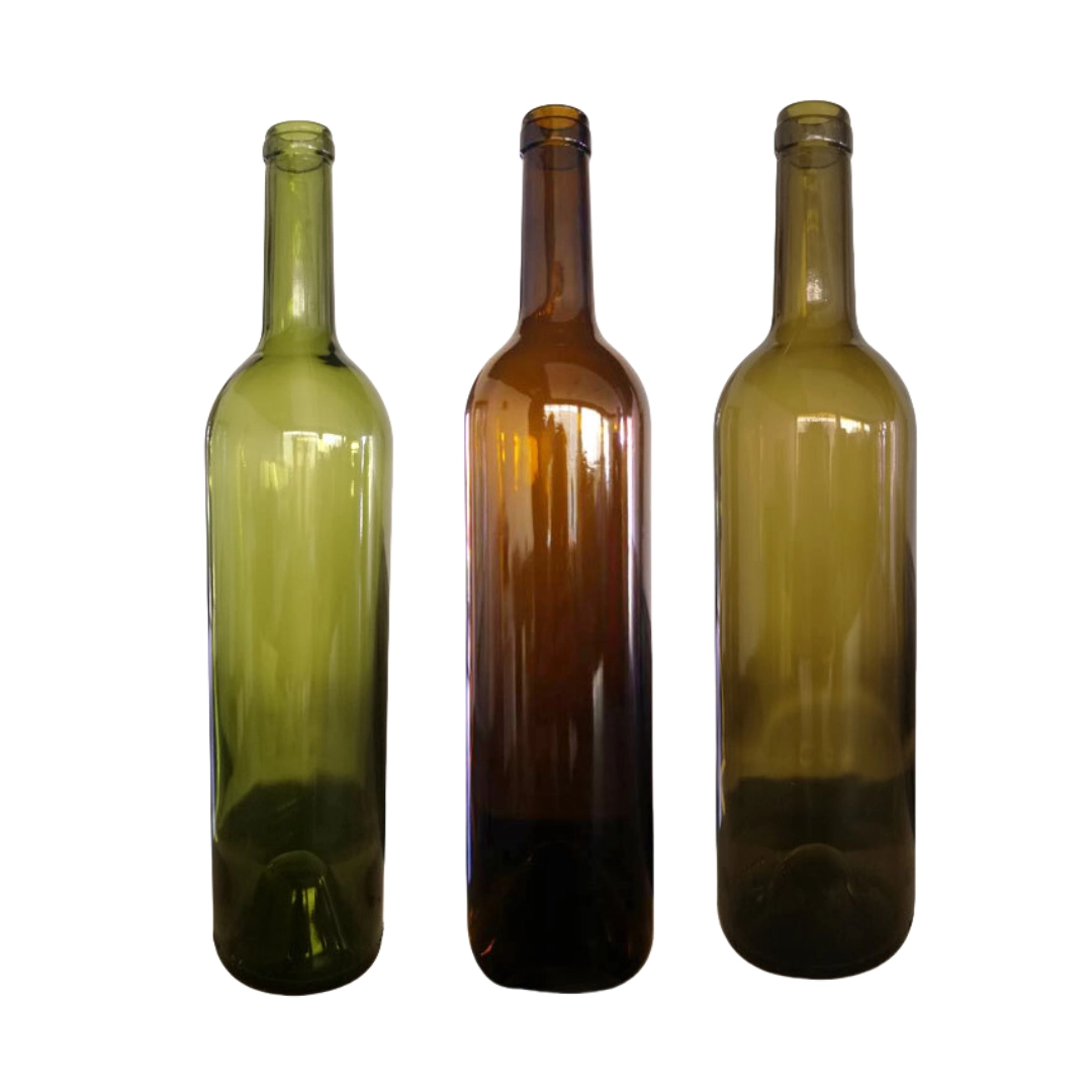 750mlボルドー型ワイングラスボトル