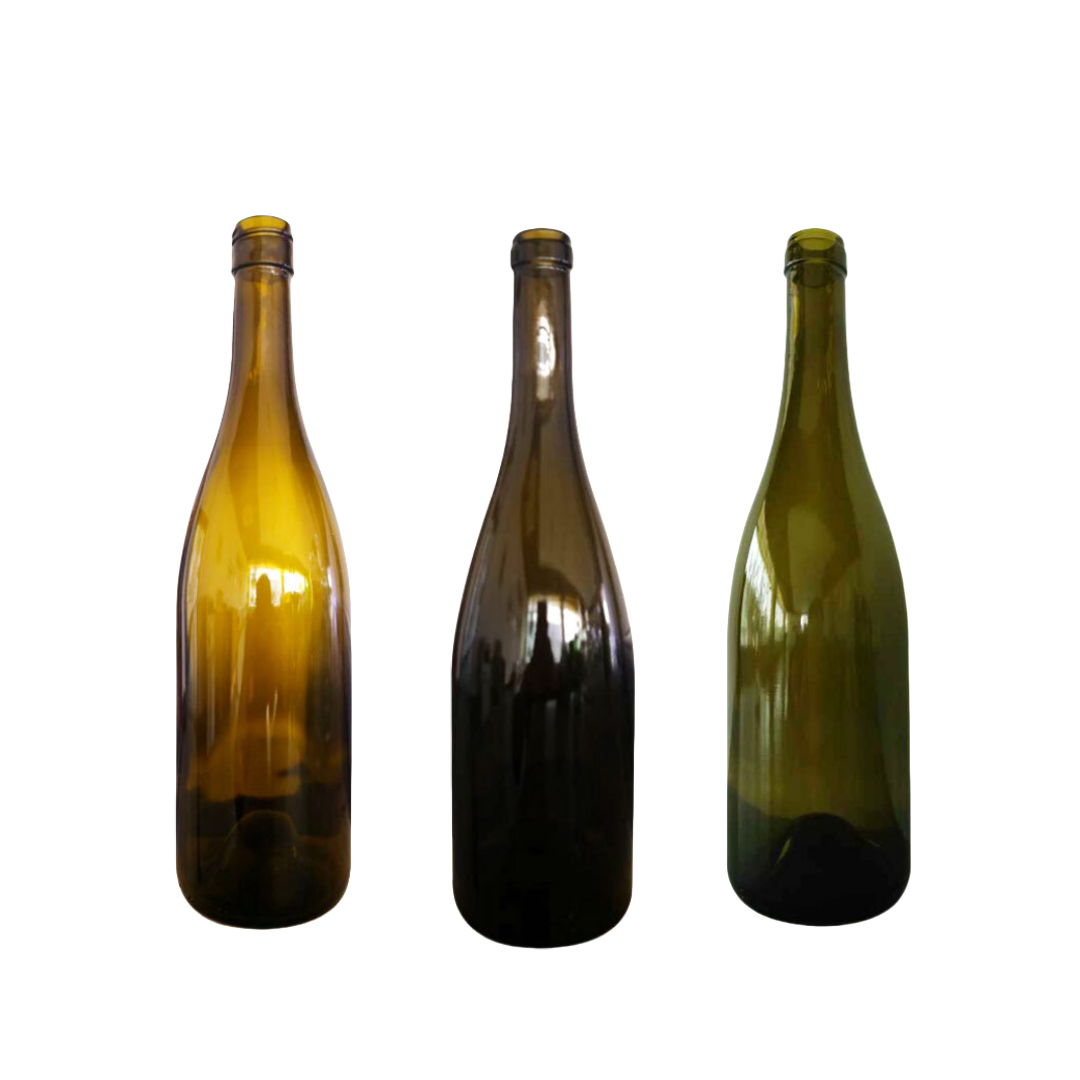 750mlブルゴーニュ型ワイングラスボトル